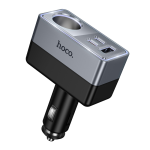 Hoco 165W High Power Cigarette Lighter Car Charger Z65A - Black